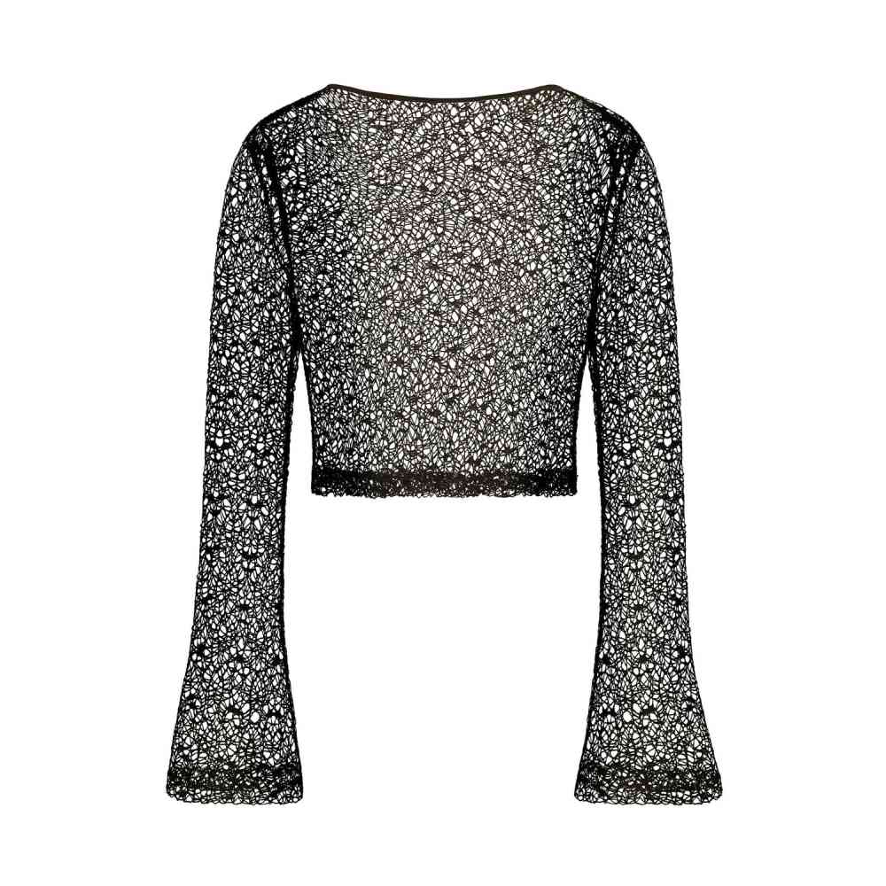 Banned - Celandine Crop top - Zwart